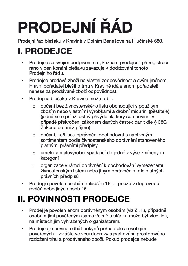 Prodejní řád